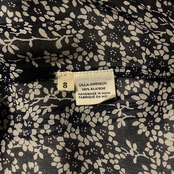 Ulla Johnson Floral Silk Blouse - Picture 6 of 7
